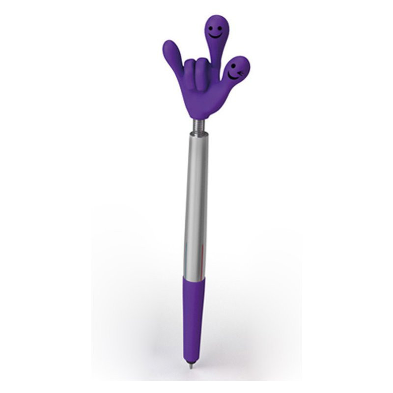 Glôčkové pero a stylus (modrá náplň)