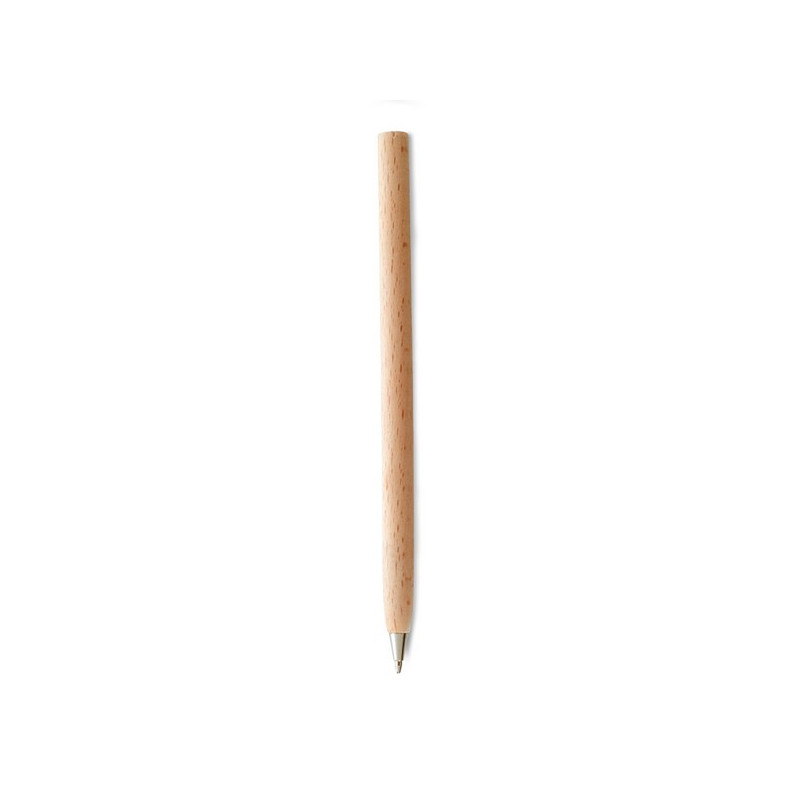 Guľôčkové pero z dreva (čierna náplň)