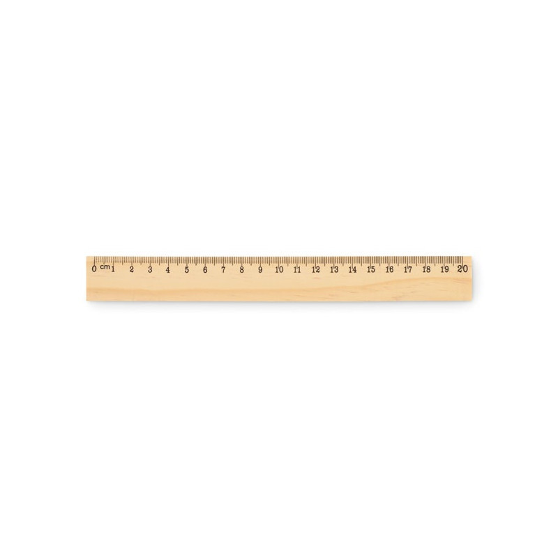 Drevené pravítko (20 cm), drevená