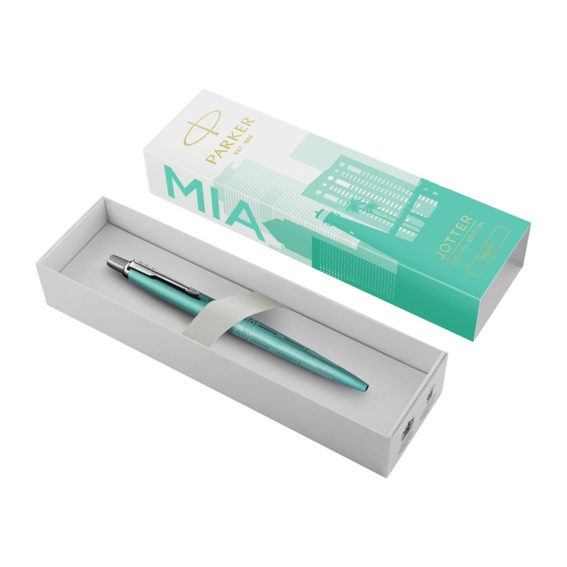 Parker JOTTER Global Icons - MIAMI (modrá náplň)
