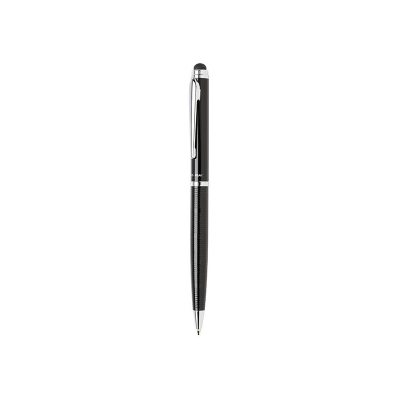 Luxusné glôčkové pero a stylus (modrá náplň)