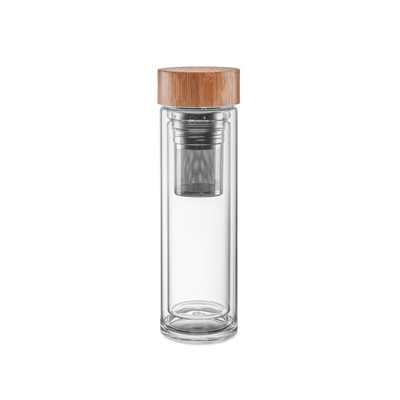Sklenená fľaša s infuzérom (420 ml)