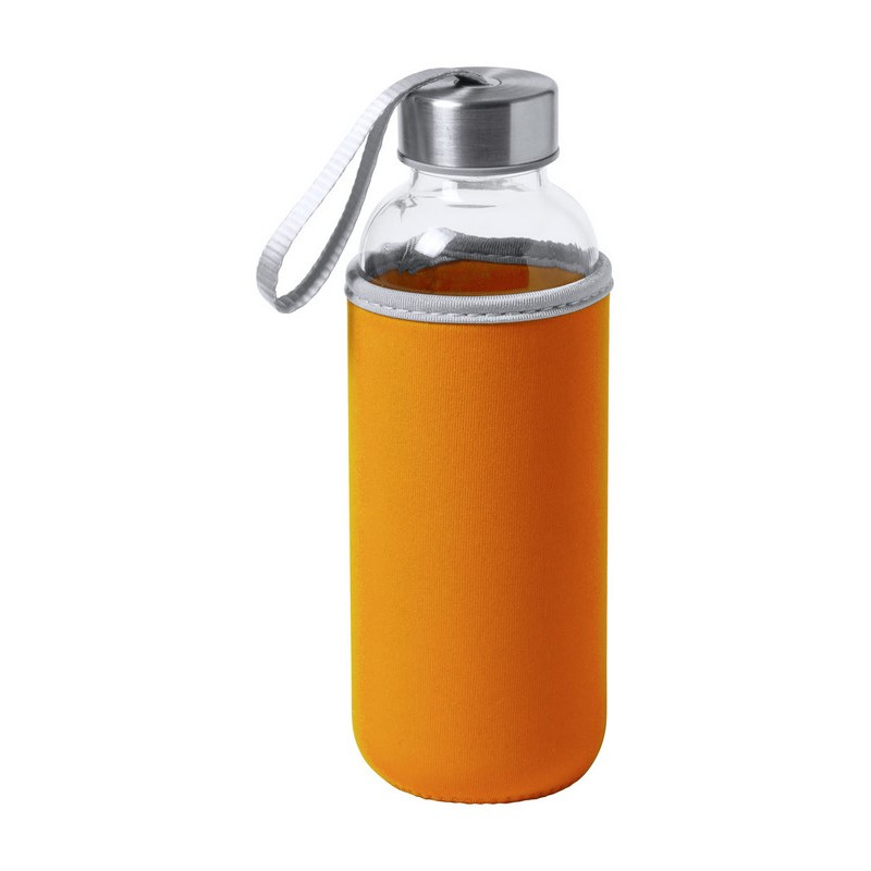Sklenená fľaša 420 ml s obalom