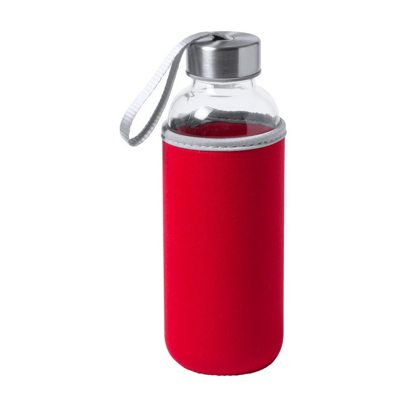 Sklenená fľaša 420 ml s obalom