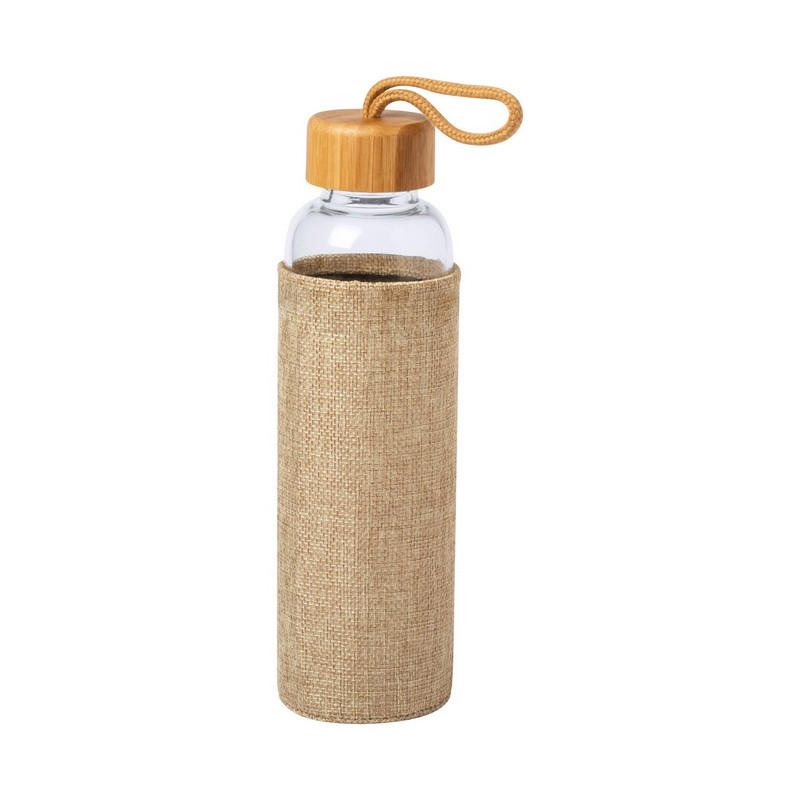 Sklenená športová fľaša, 500 ml