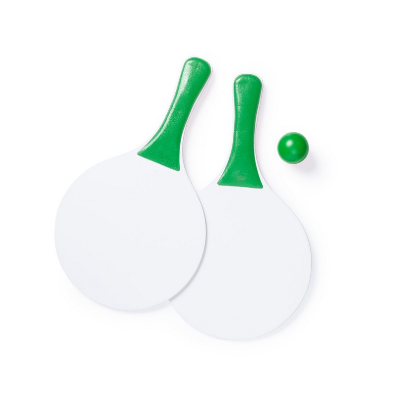 Set na plážový tenis, drevo / plast