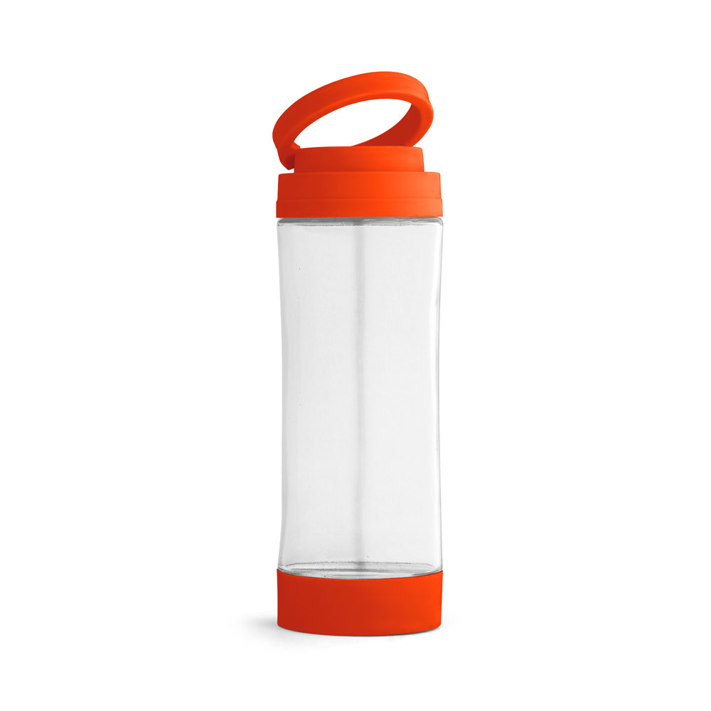 Sklenená športová fľaša 390 ml