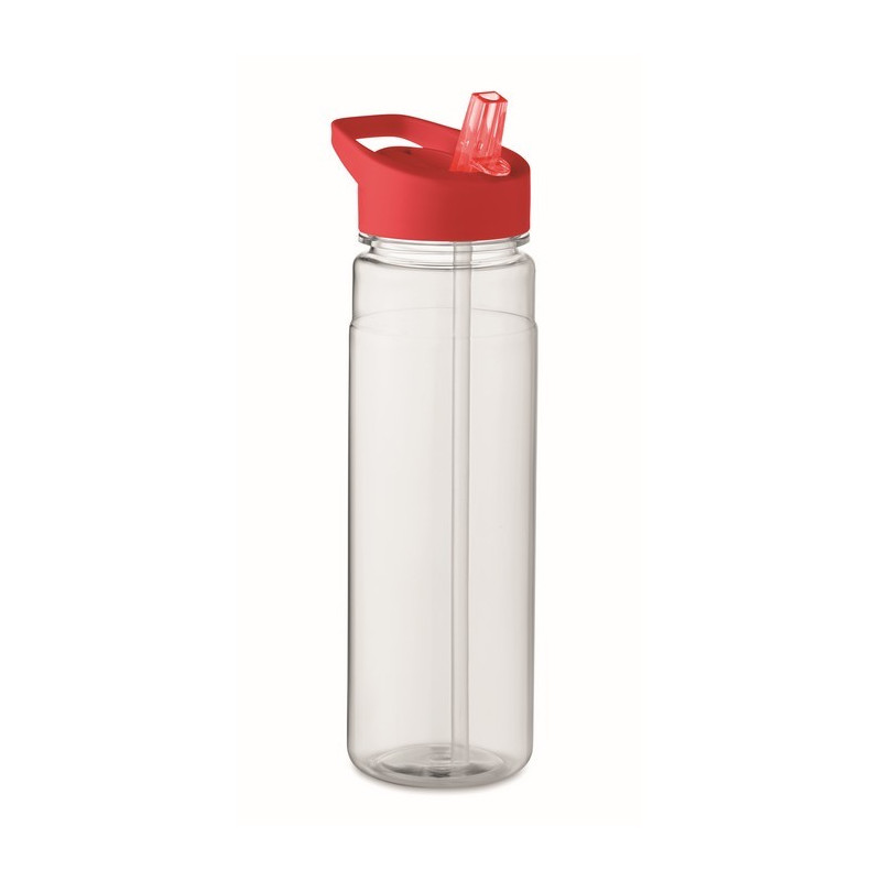 Fľaša RPET 650ml so slamkou
