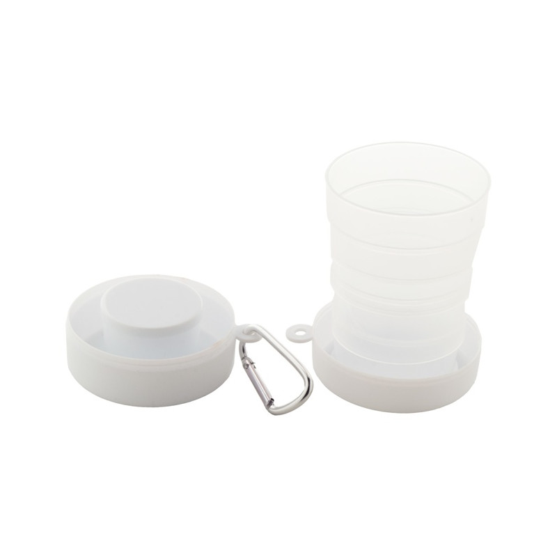 Skladací pohárik s karabínkou 220ml