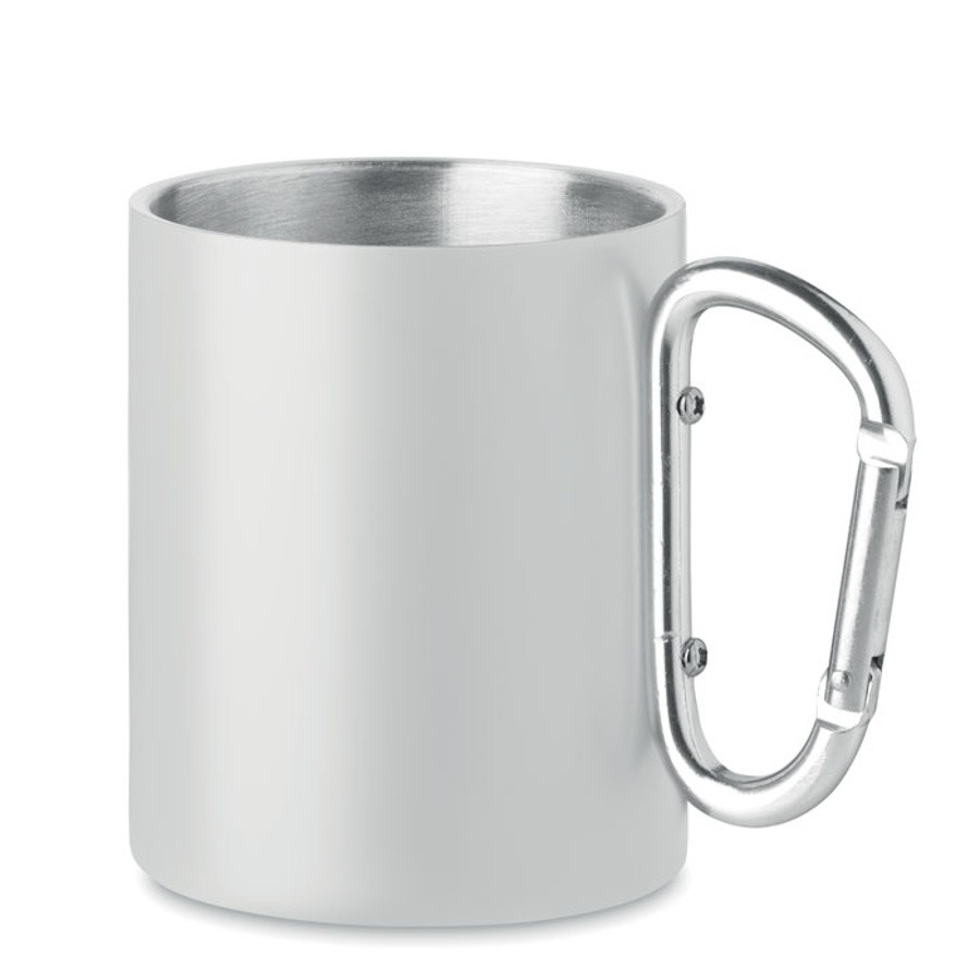 Dvojstenný kovový hrnček 300ml