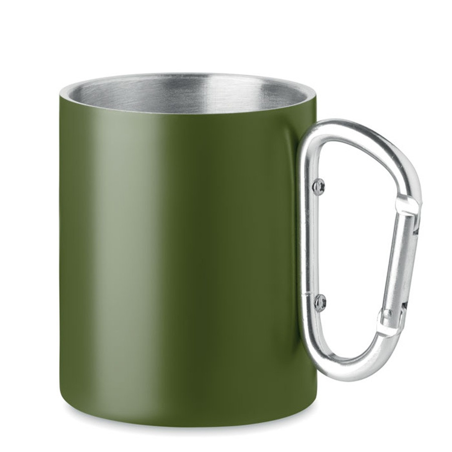 Dvojstenný kovový hrnček 300ml