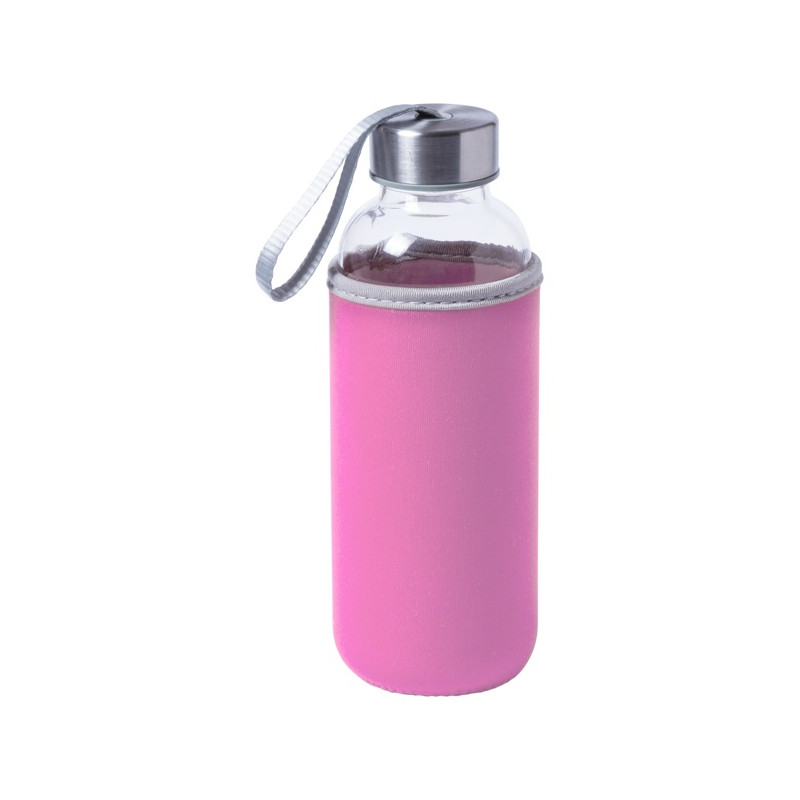 Sklenená fľaša 420 ml s obalom