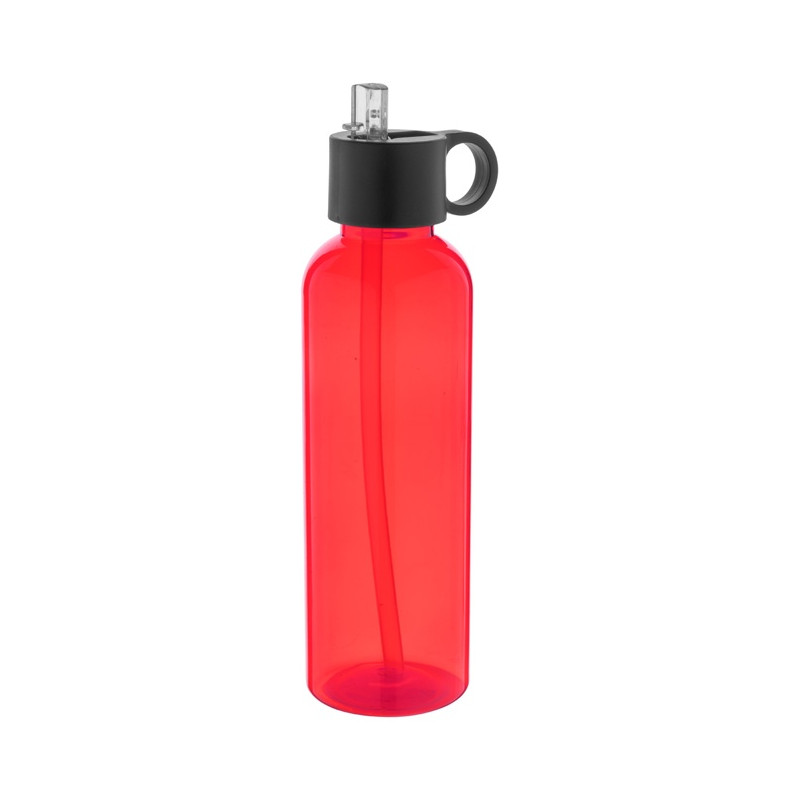Fľaša z RPET so slamkou, 500 ml