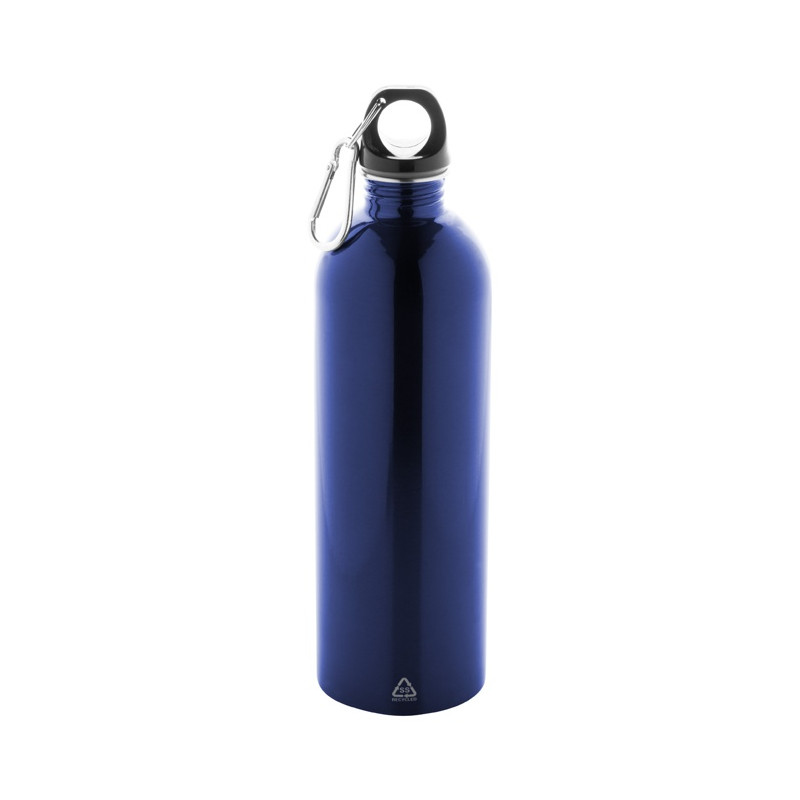 Fľaša s karabínkou z recyklovaného nerezu 750 ml