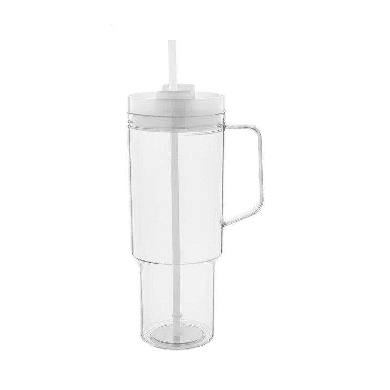 Hrnček so slamkou z RPET 1200 ml