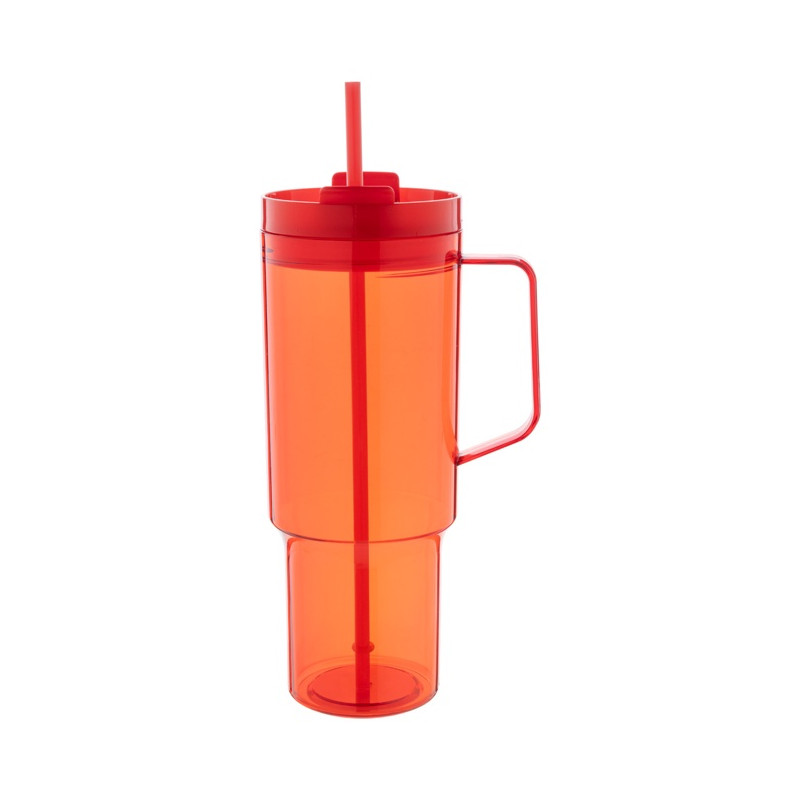 Hrnček so slamkou z RPET 1200 ml