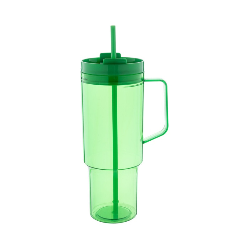 Hrnček so slamkou z RPET 1200 ml