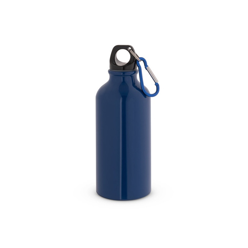 Hliníková fľaša s karabínou (400 ml)