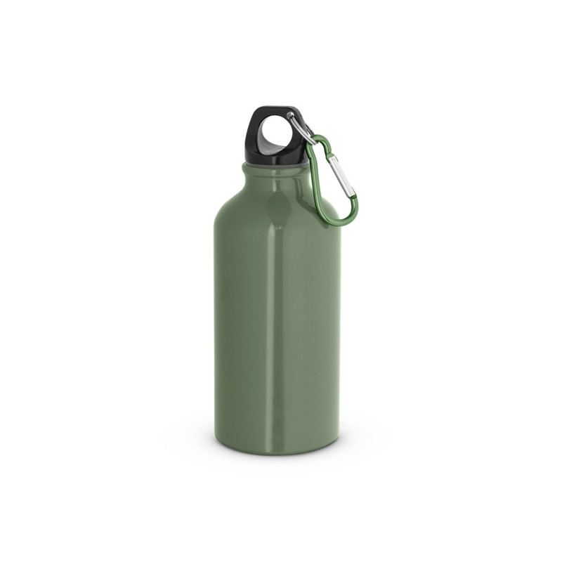 Hliníková fľaša s karabínou (400 ml)