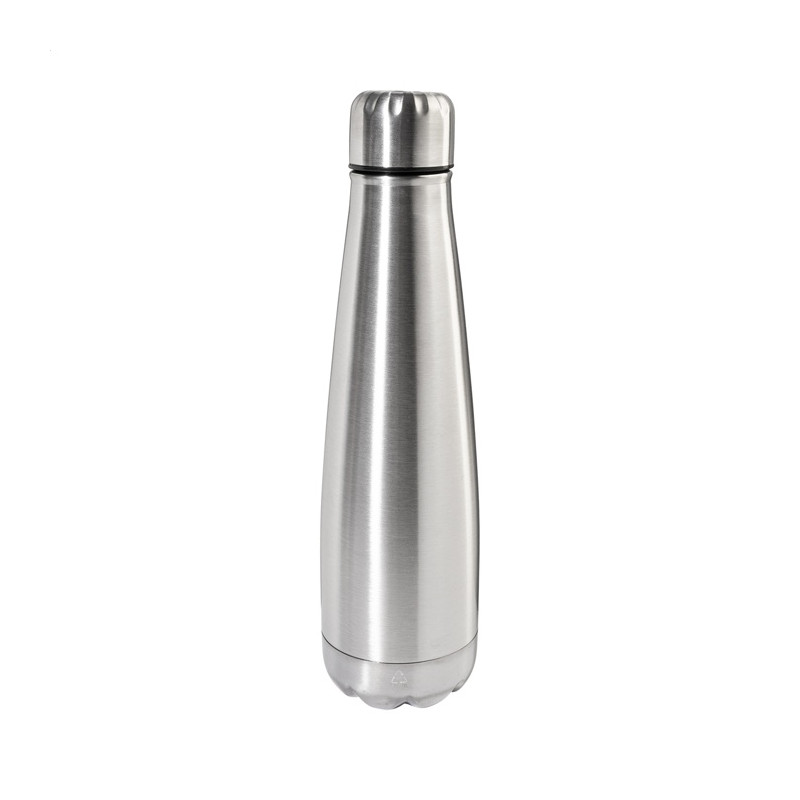 Recyklovaná nerezová fľaša (600 ml)