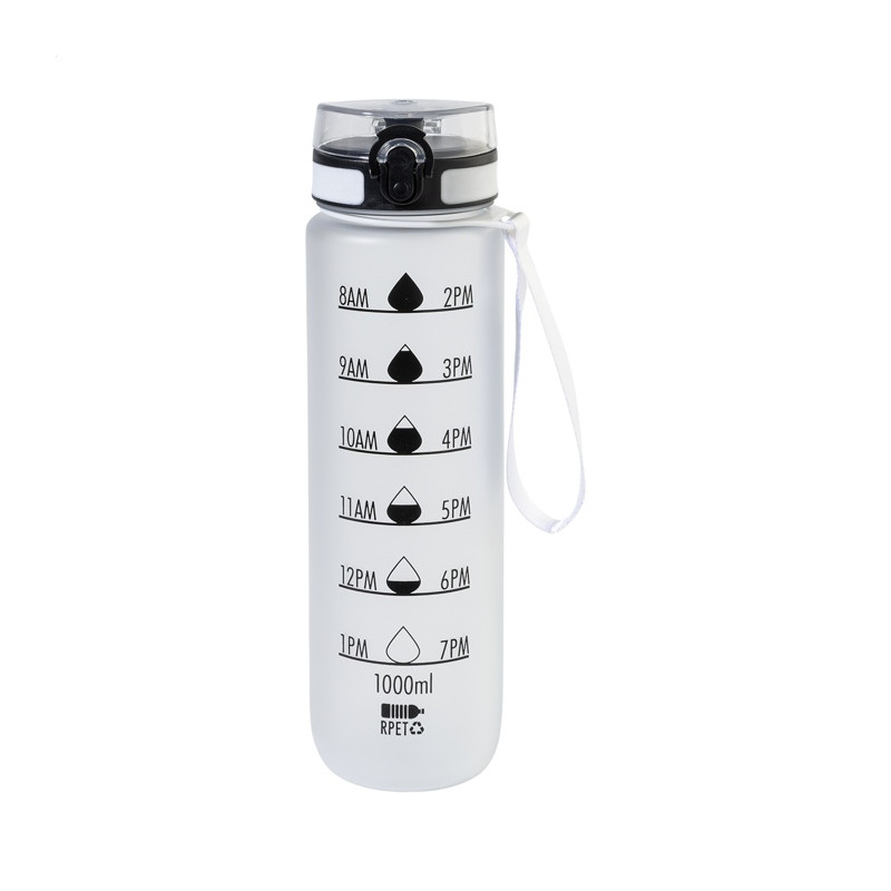 Motivačná fľaša z RPET (1000 ml)