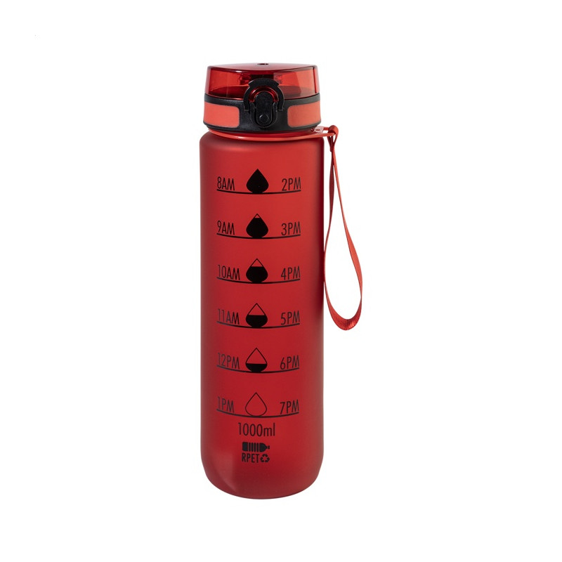 Motivačná fľaša z RPET (1000 ml)