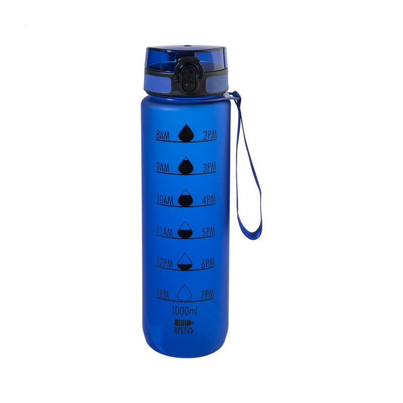 Motivačná fľaša z RPET (1000 ml)