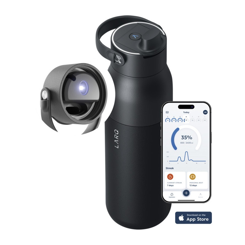 Nerezová fľaša LARQ PureVis™ 2.0 (680 ml)
