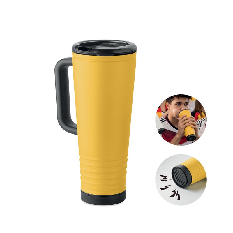 Termohrnček (700 ml) s trúbkou pre fanúšikov