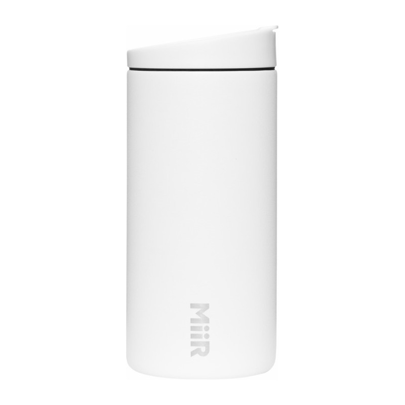 Nerezový termopohár MiiR Flip Traveler (354 ml), biela