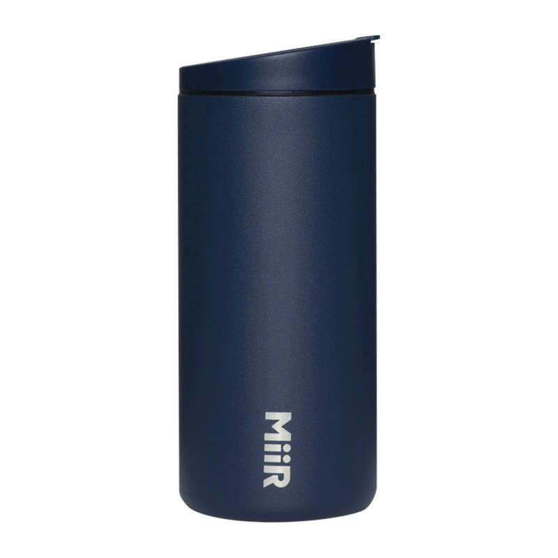 Nerezový termopohár MiiR Flip Traveler (354 ml), tmavomodrá