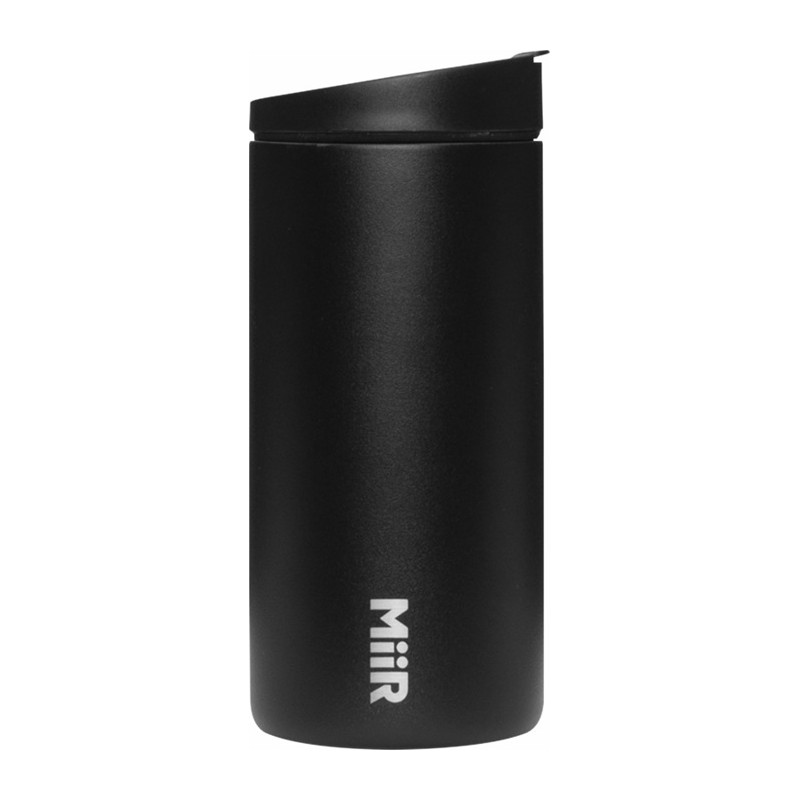 Nerezový termopohár MiiR Flip Traveler (354 ml), čierna