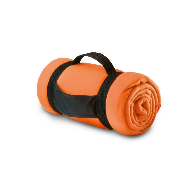 Flísová deka s popruhom 180 g/m2