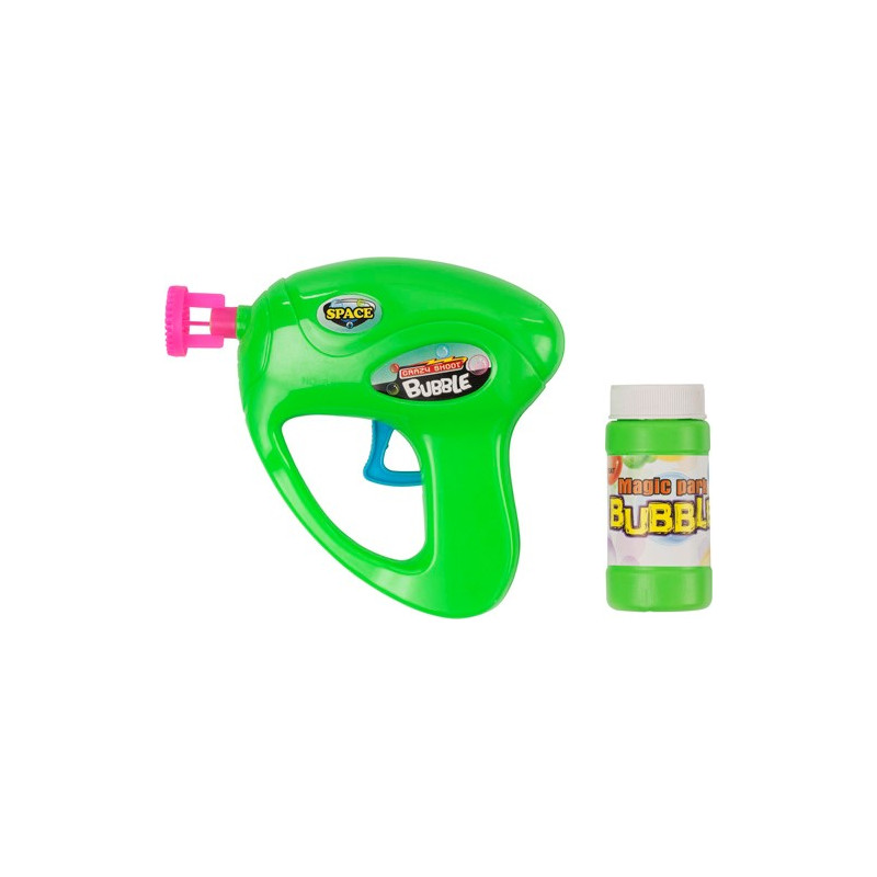 Bublifuk v tvare pištole (50 ml), svetlozelená