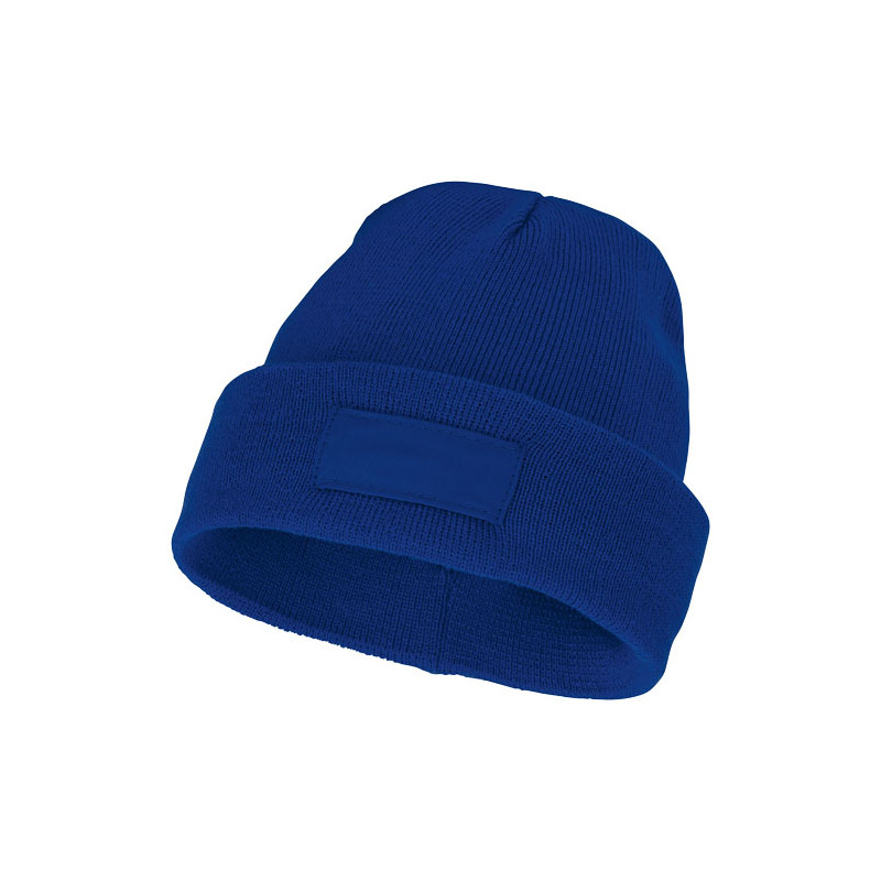 Pletená čiapka Boreas s nášivkou