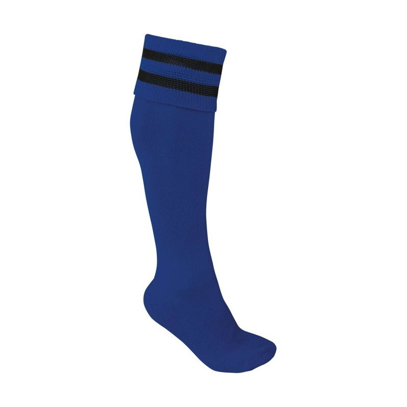 STRIPED SPORTS SOCKS, dark royal blue/ čierna, 43/46