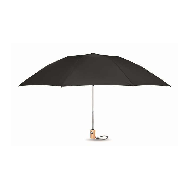 Plnoautomatický skladací dáždnik z RPET LEEDS (107 cm)