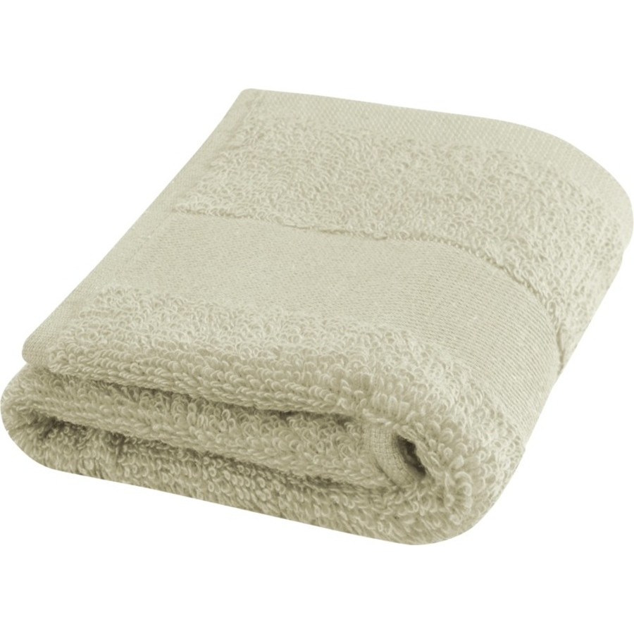 Bavlnený uteráčik 30x50 cm, 450 g/m2, svetlosivá