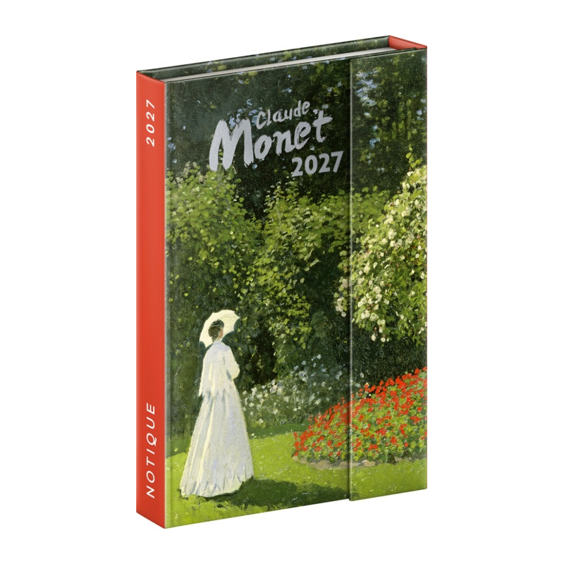 Týždenný magnetický diár Claude Monet 2027