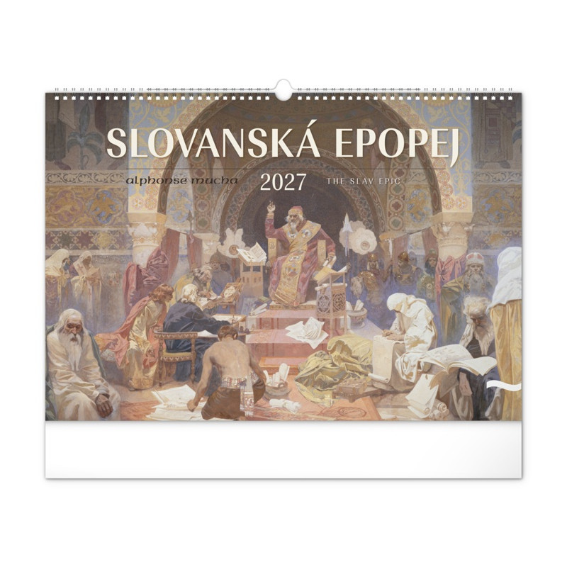 Nástenný Slovanská epopej – Alfons Mucha
