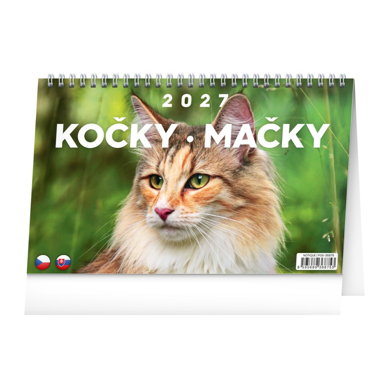 Stolový Kočky – Mačky CZ/SK