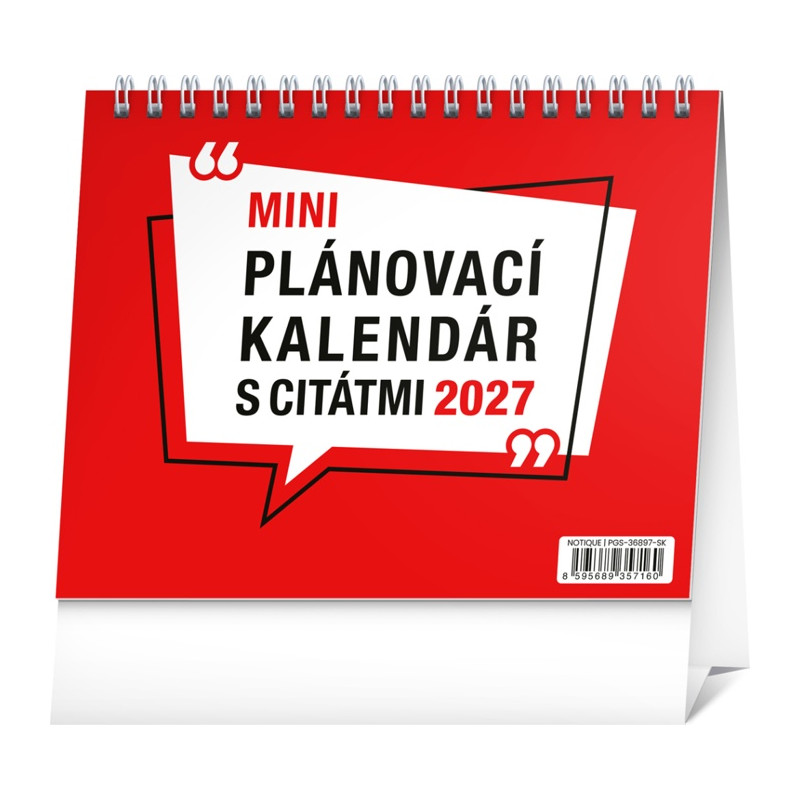 Stolový Plánovací s citátmi