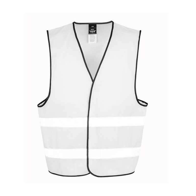 HI-VIS SAFETY VEST, biela, 2XL/3XL (61)