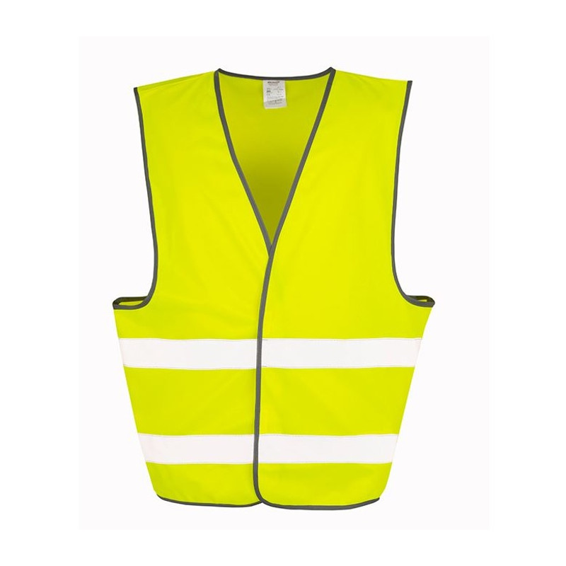 HI-VIS SAFETY VEST, fluorescent žltá