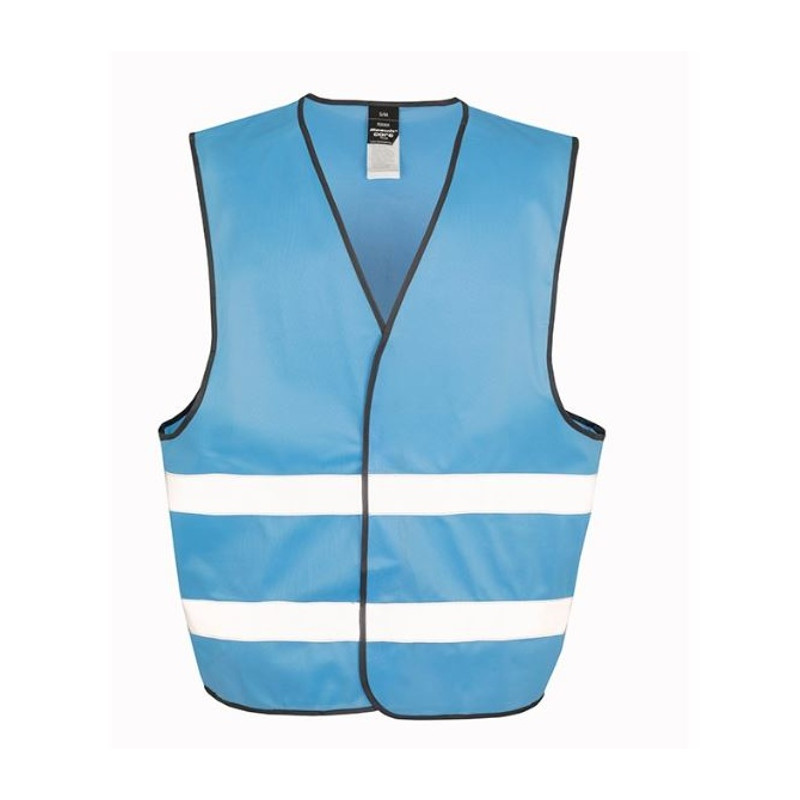 HI-VIS SAFETY VEST, sky, L/XL (56)