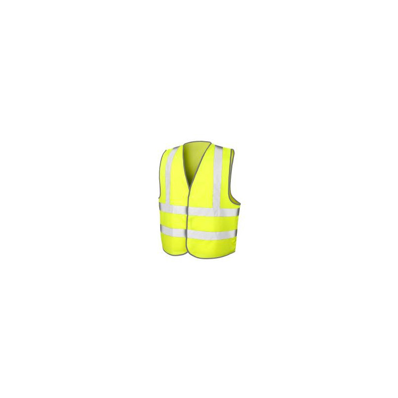 High Vis Motorway Vest, fluorescent žltá