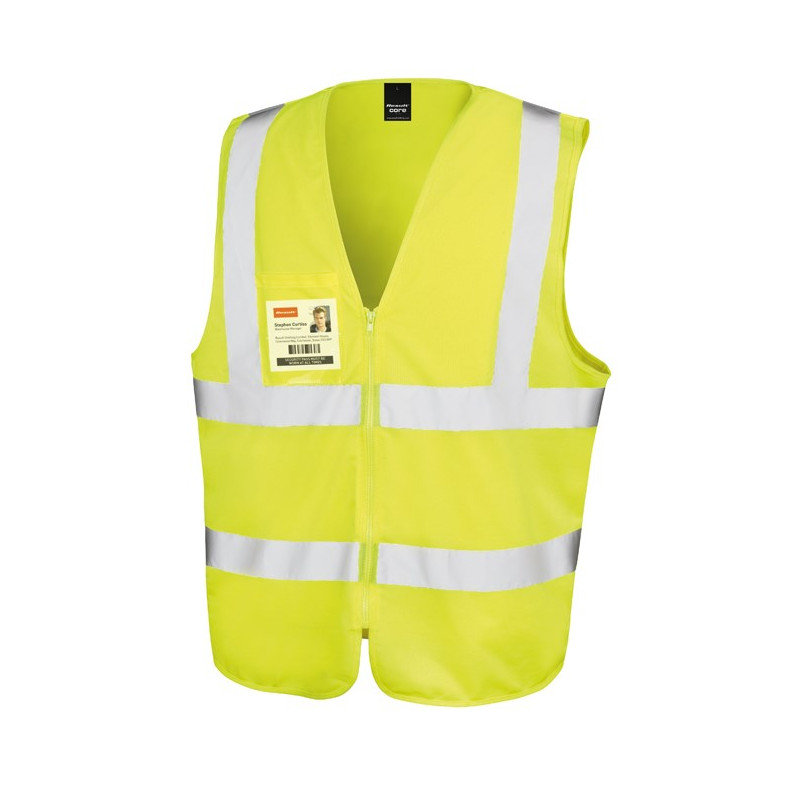 Zip I.D Safety Tabard