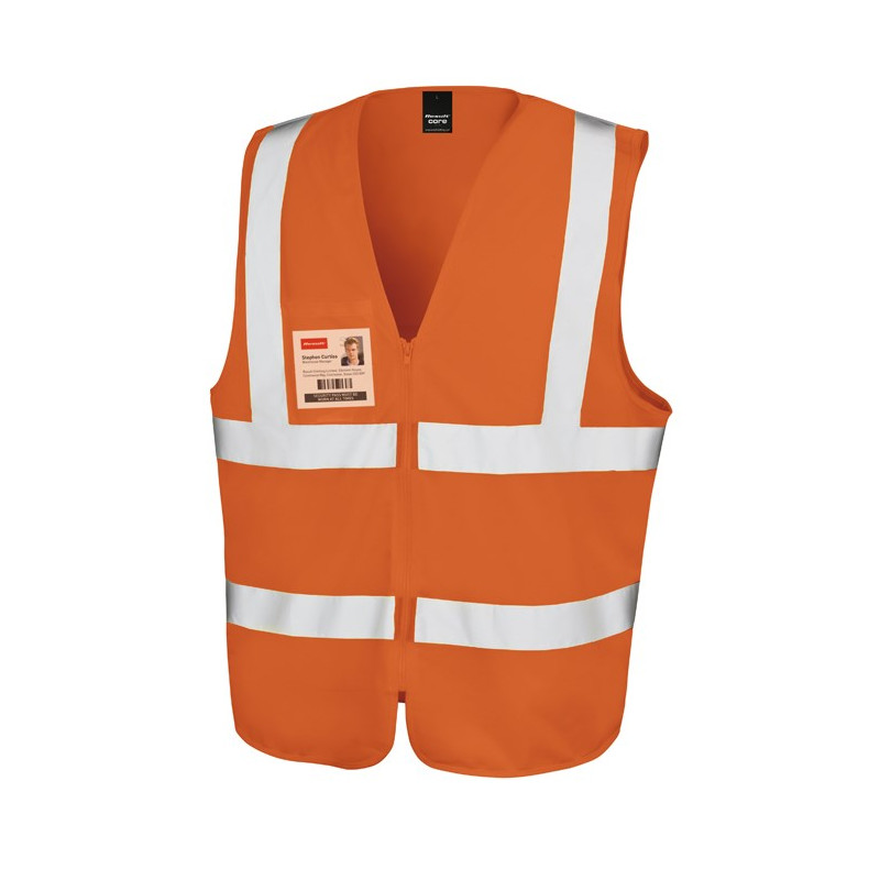 Zip I.D Safety Tabard