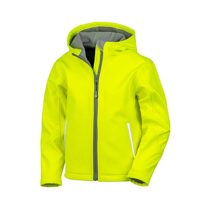 Junior TX Performance Hooded Soft Shell Jacket