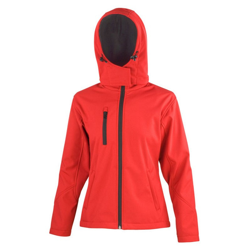 Ladies` TX Performance Hooded Soft Shell Jacket
